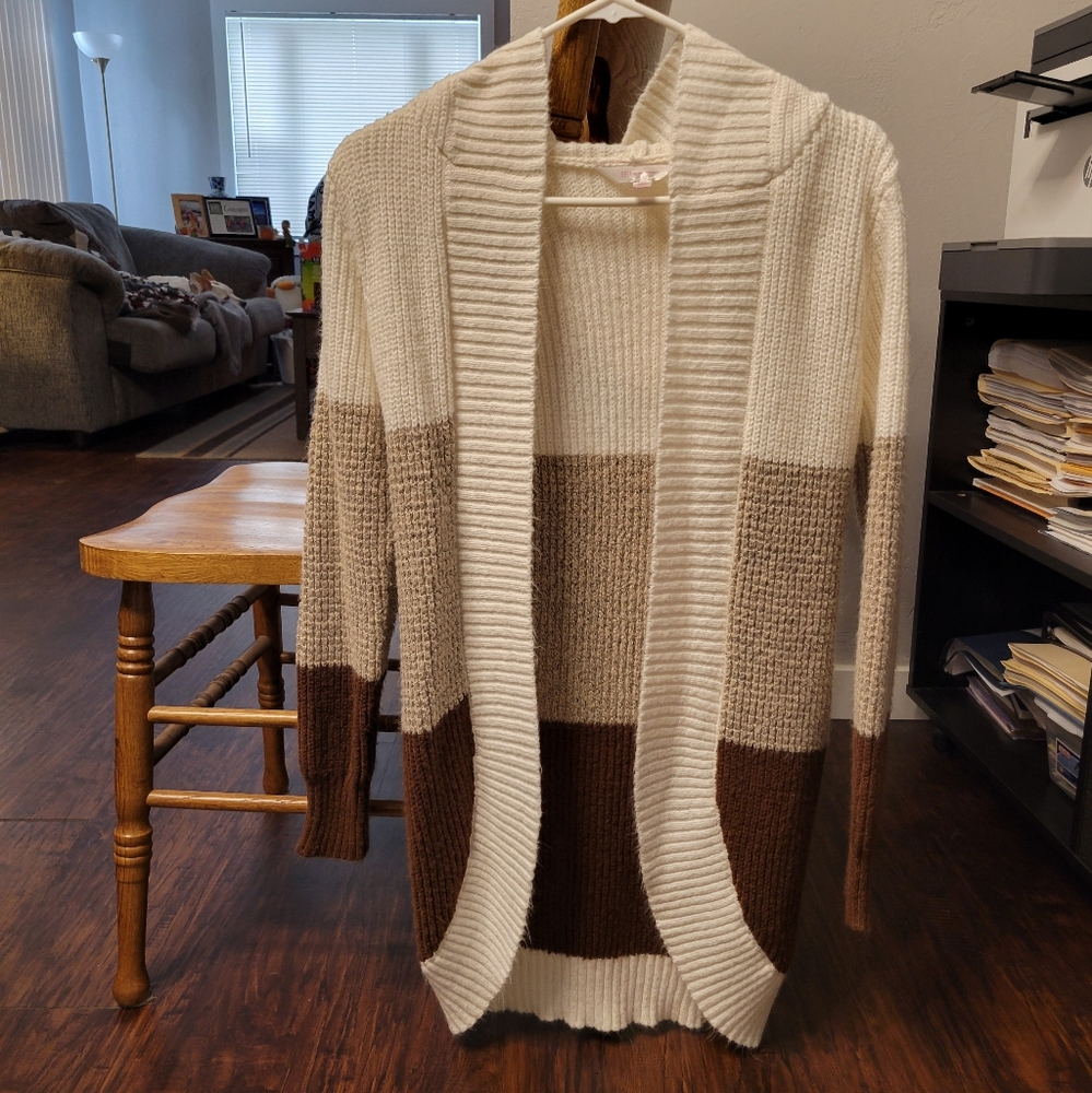 Juniors multicolor cardigan